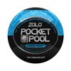 Zolo Pocket Pool Corner Pocket Blue Sleeve - Male Stimulator for On-the-Go Pleasure - Adult Naughty Store