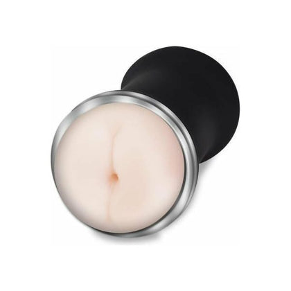 Zolo DP Stroker Double Ended Masturbator Beige - The Ultimate Pleasure Experience for Men and Women