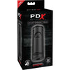 PDX Elite EZ Grip Stroker Black - The Ultimate Handheld Pleasure Device for Men - Adult Naughty Store