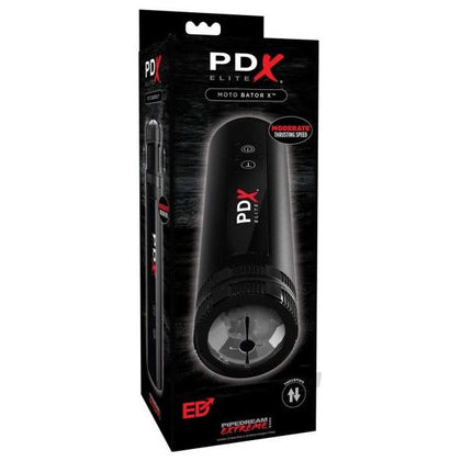 Introducing the PDX Elite Moto Bator X - The Ultimate Hands-Free Thrusting Stroker for Men - Experience Explosive Pleasure in Style!