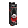 PDX Elite Fap-O-Matic Pro Masturbation Device for Men - Intense Suction, Vibrating Balls Massage, Ultimate Pleasure - Black - Adult Naughty Store