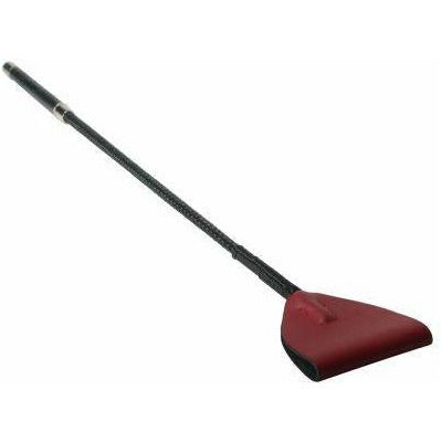Introducing the Seductress Red Leather Riding Crop - Model SLC-26: An Exquisite Bondage Tool for Unparalleled Control and Pleasure