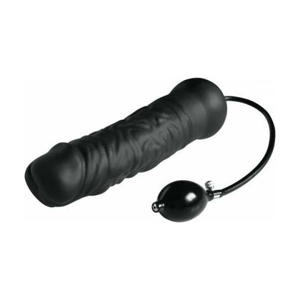 Introducing the Leviathan Giant Inflatable Dildo - The Ultimate Pleasure Experience for Adventurous Souls - Model LID-001 - Unleash Your Desires - Black