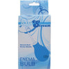 CleanStream Enema Bulb Blue - Quick and Easy Intimate Cleansing for All Genders and Pleasure Areas - Model #CSEB-001