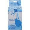 CleanStream Enema Bulb Blue - Quick and Easy Intimate Cleansing for All Genders and Pleasure Areas - Model #CSEB-001 - Adult Naughty Store