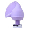 Wand Essentials Flutter Tip Wand Attachment - Model WT-2001 - Female Clitoral Stimulation - Purple - Adult Naughty Store