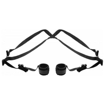 Introducing the Luxe Pleasure Co. Do Me Sex Support Sling - Model DS-5000: The Ultimate Black Pleasure Enhancer