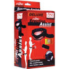 Deluxe Vibro Erection Assist Hollow Strap On Black - The Ultimate Pleasure Enhancer for Men