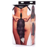 Tailz Grey Fox Tail Faux Fur Anal Plug - Black/White - Model TGFAP-001 - Unisex - Sensual Backdoor Pleasure