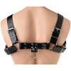 Luxurious Leather English Bull Dog Chest Harness for Men - Model EBD-CH01 - Enhance Pleasure and Control - Size Range 32