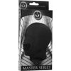 Fetish Fantasy Series Blow Hole Open Mouth Spandex Hood - Unisex Full Head Mask for Sensory Deprivation and BDSM Roleplay - Black
