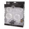Sado Chamber Silicone Chastity Clear - Premium Comfort, Long-Term Restriction for Men, Ultimate Pleasure Control