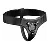 Strap U Domina Adjustable Wide Band Strap On Harness - Model DSH-2001 - Unisex - Multi-Pleasure - Black - Adult Naughty Store