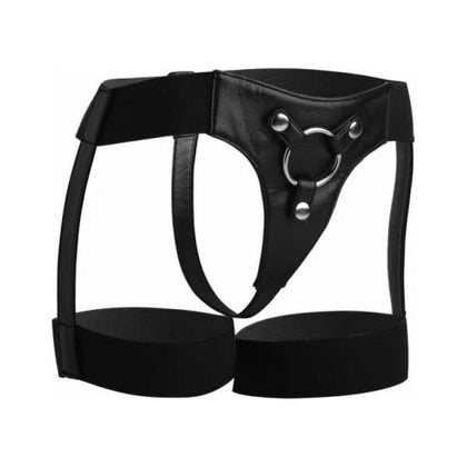 Strap U Bardot Elastic Harness with Thigh Cuffs - Versatile Garter Belt Style Strap-On Harness for Unrestricted Pleasure - Model BTH-2001 - Suitable for All Genders - Intensify Sensations in  - Adult Naughty Store