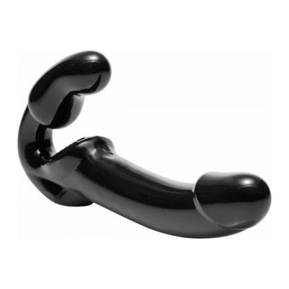 Elegant Pleasures Revolver Strapless Strap On G-Spot Dildo Black