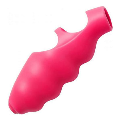 SensaVibe Ripples Finger Bang Her Vibe Pink: The Ultimate Pleasure Enhancer for Women's Intimate Stimulation - Adult Naughty Store