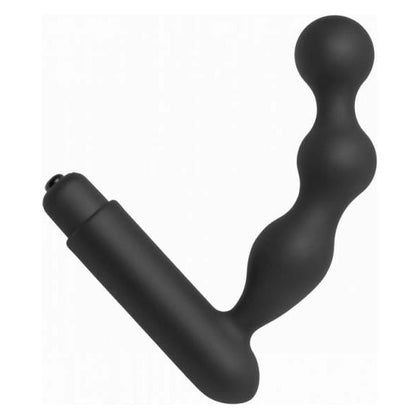 Prostatic Play Trek Curved Silicone Prostate Vibe - Model PT-001 - Male Prostate Stimulation - Intense Pleasure - Black