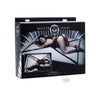 Master Series Interlace Restraint Kit - Versatile Bed Bondage Set for Ultimate Pleasure - Model MS-IRK-001 - Unisex - Full Body Restraints - Black - Adult Naughty Store