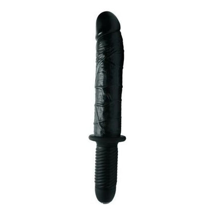 Introducing the Intense Pleasure Innovations Violator 13 Mode XL Dildo Thruster Black - The Ultimate Pleasure Experience for All Genders and Sensations