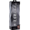 LuxGlass Mammoth 3 Bumps Glass Dildo - Model XYZ - Unisex Pleasure - Clear - Adult Naughty Store