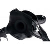 Infiltrator II Hollow Strap On With 9 Inches Dildo - The Ultimate Pleasure Powerhouse for Intense Couples Play - Black