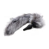 Tailz Grey Wolf Tail Anal Plug And Ears Set - Adult Naughty Store