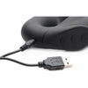 Evoke Super Charged Vibrating Strapless Strap On - Model X1 - Dual Pleasure - Black - Adult Naughty Store