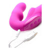 Evoke Super Charged Vibrating Strapless Strap On Pink - Adult Naughty Store