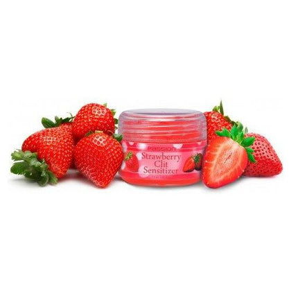 Passion Strawberry Clit Sensitizer 1.5oz Jar - Sensational Strawberry Clitoral Gel for Enhanced Pleasure