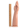 Introducing the Fister Hand and Forearm Dildo Beige - The Ultimate Pleasure Experience for All Genders! - Adult Naughty Store