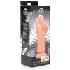 Introducing the FistMaster Knuckles Small Clenched Fist Dildo - Model KSF-2021 - Unisex Anal and Vaginal Pleasure - Beige - Adult Naughty Store