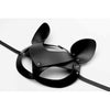 Bad Kitten Leather Cat Mask Black O-S - Sensual Elegance for Playful Encounters - Model BK-001 - Unisex - Enhance Your Sensory Experience - One Size - Adult Naughty Store