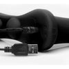 Introducing the Luxe Pleasure Co. 10X Double Penetration Strap-On - Model DP-10X - For Couples - Dual Pleasure - Black