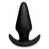 Introducing the Thump It! Kinetic Thumping 7X Large Black Butt Plug - Model TH-7X-LB-BP - Adult Naughty Store