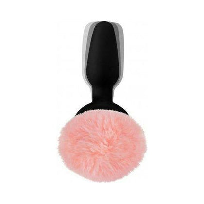 Ravishing Rabbit Pink Bunny Tail Vibrating Anal Plug - Model RBT-5001 - Unisex Pleasure Toy - Adult Naughty Store