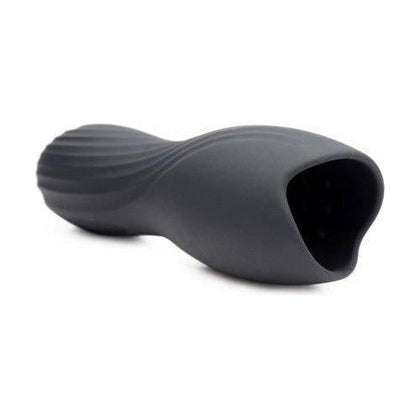 Introducing the SensaPleasure Rechargeable Vibrating Penis Pleaser Black - Model VP-5000 - For Men - Ultimate Stimulation for Intense Pleasure