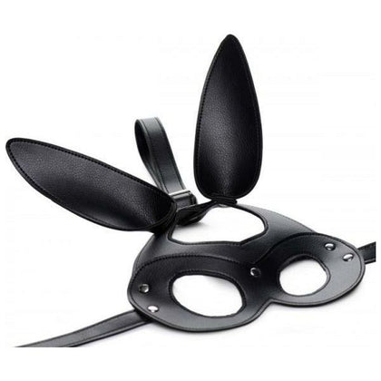 Bad Bunny Bunny Mask Black O-S: Sensual Vegan-Friendly Bunny Mask for Alluring Pleasure - Model BBM-001 - Unisex - Perfect for Intimate Encounters - One Size