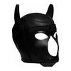 MasterfulPets Neoprene Puppy Hood - Spike Black O-S - Adult Naughty Store