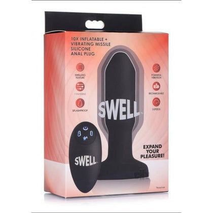 Swell 10x Inflate Vibe Missile Anal Plug - The Ultimate Pleasure Experience for All Genders - Adult Naughty Store