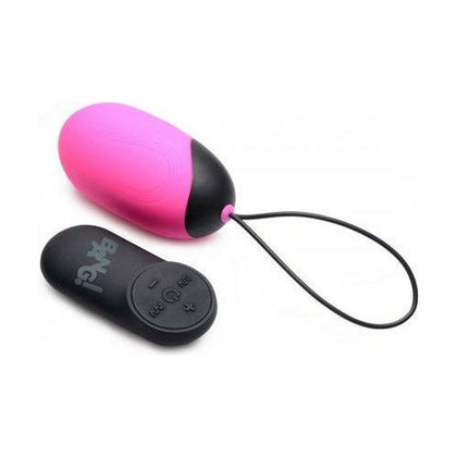 BANG Toy XL Silicone Vibrating Egg - Powerful 21 Pattern Remote Control Vibrator for Intense Pleasure - Model XR2032 - Pink - Adult Naughty Store