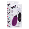 Bang XL Silicone Vibrating Egg Purple - Adult Naughty Store