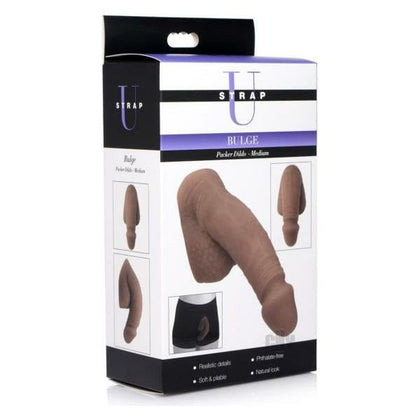 Strap-U Bulge Packer Dildo Medium - Realistic Soft Packer for FtM Transitioning, Drag Kings, and Pleasure-Seeking Women