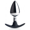 Dark Invader DI-5000 Large Aluminum Silicone Anal Plug for Men - Intense Pleasure in Black - Adult Naughty Store