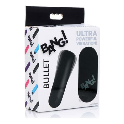 Introducing the Bang Vibe Bullet W-remote Blk: The Sensational Powerhouse for Intense Pleasure! - Adult Naughty Store