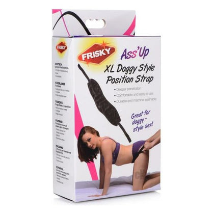 Introducing the Frisky Doggy Style Position Strap XL: The Ultimate Power and Control Enhancer for Couples
