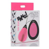 Bang! 10x Silicone Vibrating Egg Pink - Powerful Remote Controlled Pleasure for Intimate Moments - Adult Naughty Store