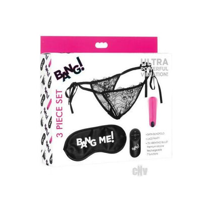 Introducing the SensaSilk Bang Power Panty Kit - Pink: A Revolutionary Pleasure Experience for Women