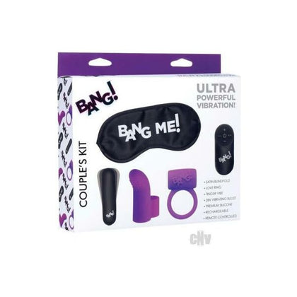 Introducing the Bang Couples Love Ring Kit Purple: The Ultimate Pleasure Package for Couples