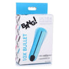 Bang 10x Metallic Bullet Blue - Powerful Mini Vibrating Bullet for Intense Pleasure - Model B10XMB-001 - Unisex - Versatile Stimulation - Blue