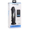 Zeus Vibe Estim Dildo W-remote Black - Electrifying Pleasure for Intense Stimulation! - Adult Naughty Store